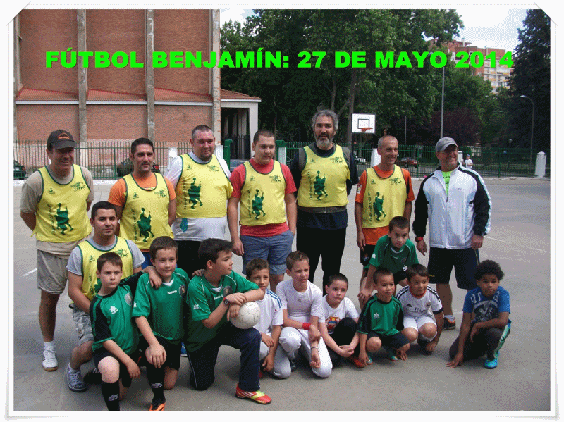 Fútbol benjamín may14